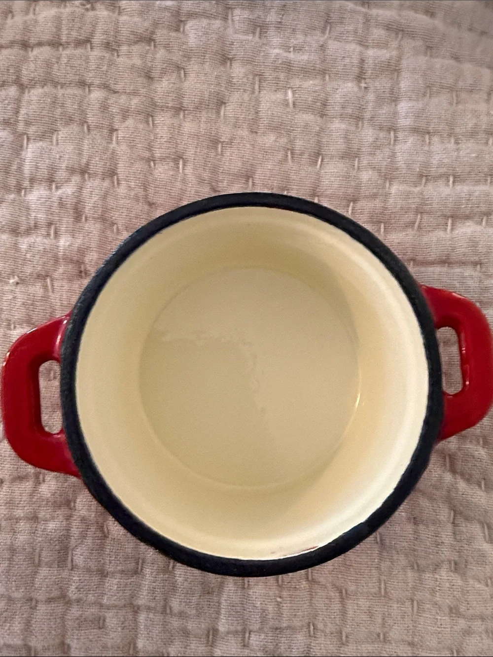 Red 8-Piece Cast Iron Cocotte Set